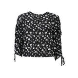 Desigual Black Viscose Shirt - Élégante Blouse à Manches Longues