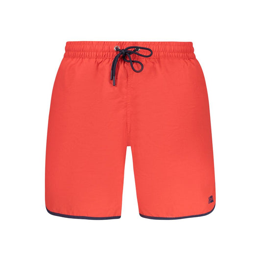 Norway 1963 Red Polyamide Swimwear - Comfortable Swim Boxers