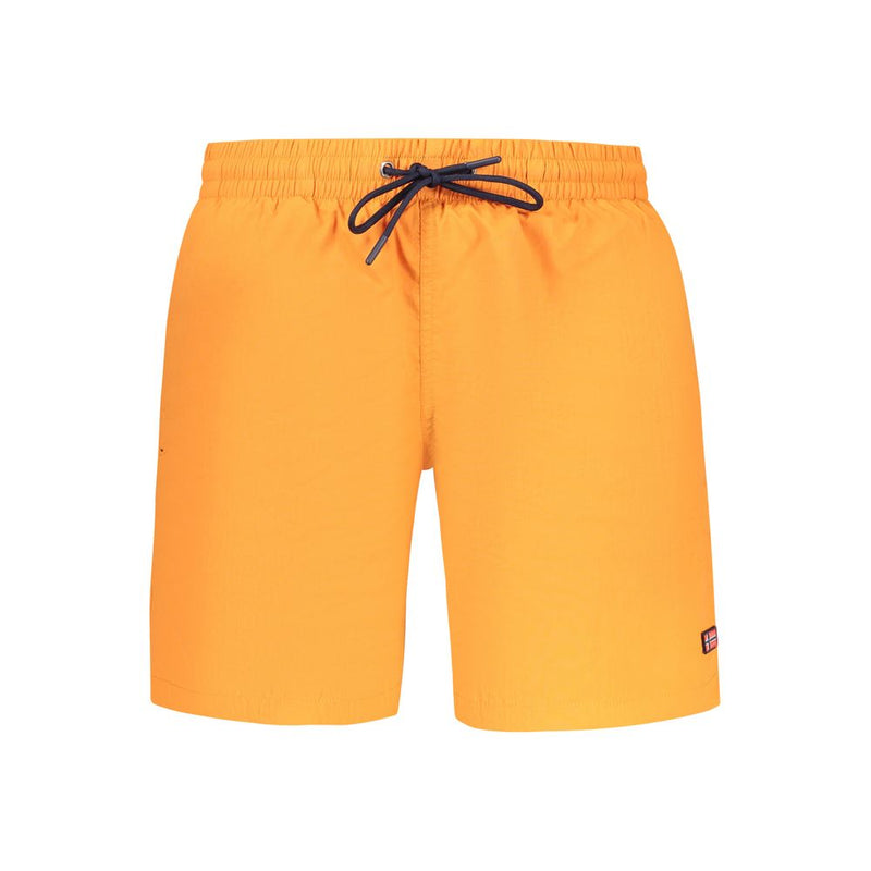 Norway 1963 Orange Polyamide Swimwear for Men