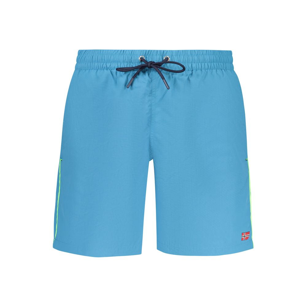 Norway 1963 Blue Polyamide Swimwear for Men - Comfort & Style