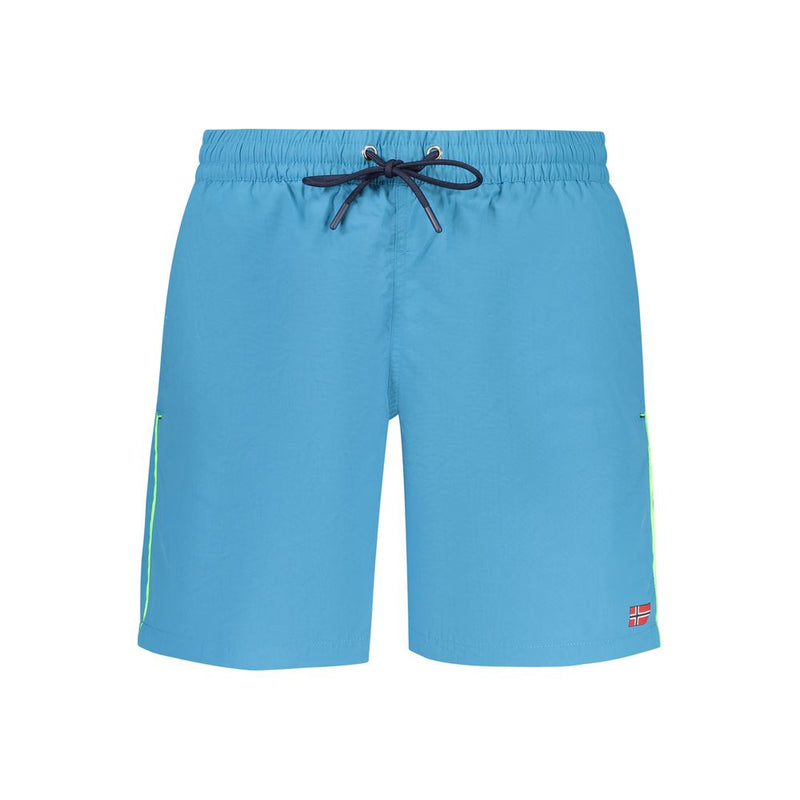 Norway 1963 Blue Polyamide Swimwear for Men - Comfort & Style