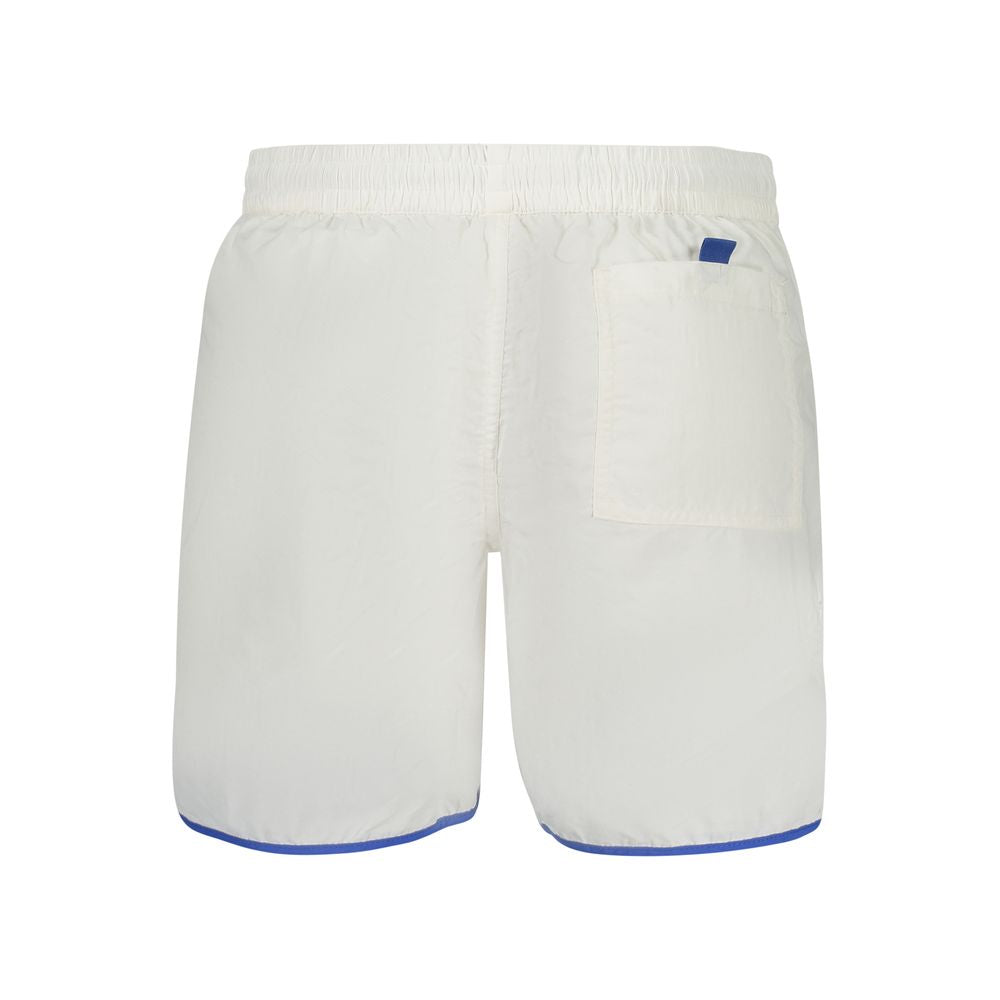 Maillot de bain en polyamide blanc Norway 1963