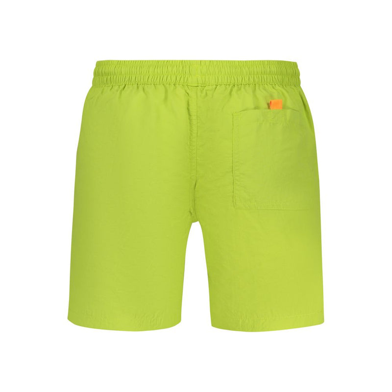 Shorts de Bain Polyamide Verts Norway 1963 pour Hommes