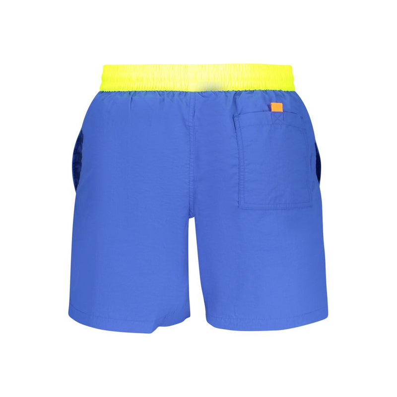 Maillot de bain en polyamide bleu Norway 1963
