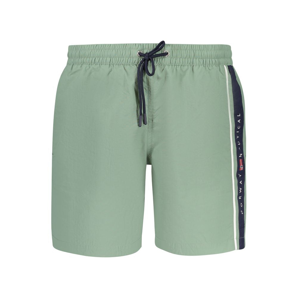 Norway 1963 Green Polyamide Swimwear for Men - Stylish & Durable