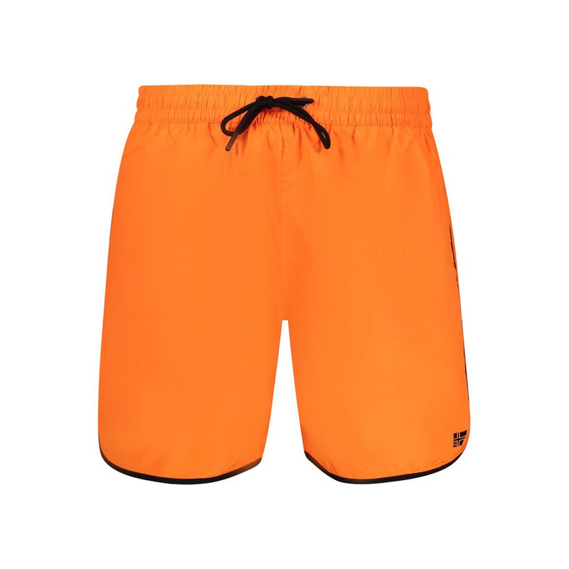 Norway 1963 Orange Polyamide Swimwear - Confort et Élégance