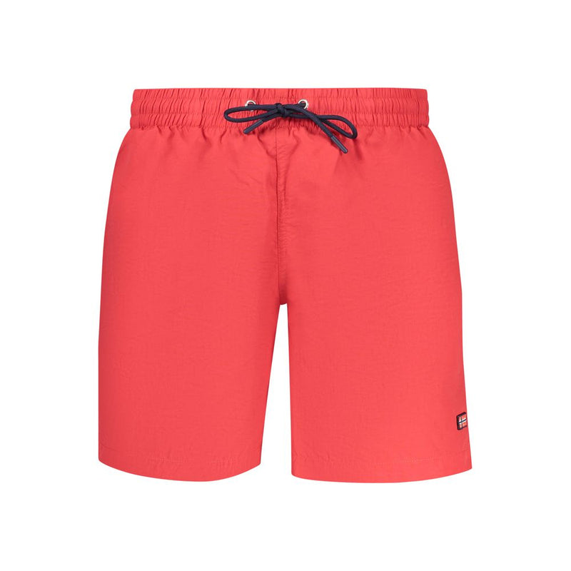 Norway 1963 Red Polyamide Swimwear - Comfort and Style for Men