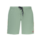 Norway 1963 Green Polyamide Swimwear - Comfort and Style for Men