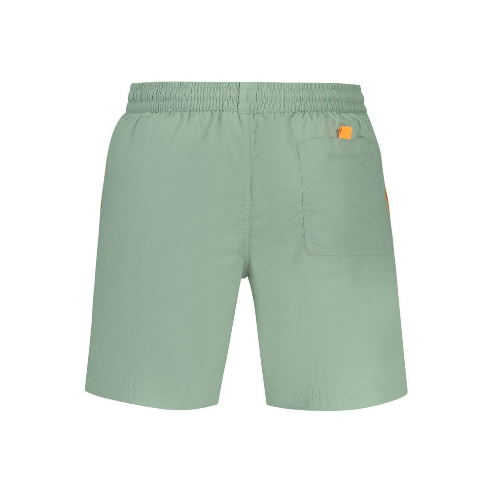 Norway 1963 Green Polyamide Swimwear - Comfort and Style for Men