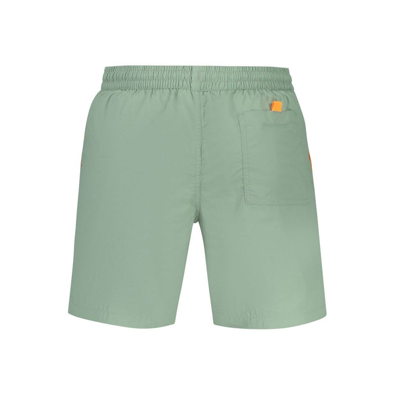 Norway 1963 Green Polyamide Swimwear - Comfort and Style for Men