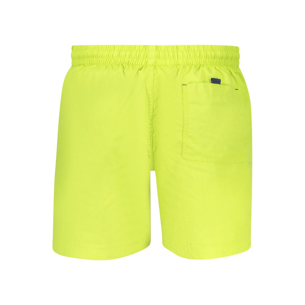 Norway 1963 Green Polyamide Swim Boxer Shorts for Men