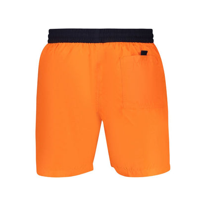 Maillot de bain norvégien orange en polyamide, 1963
