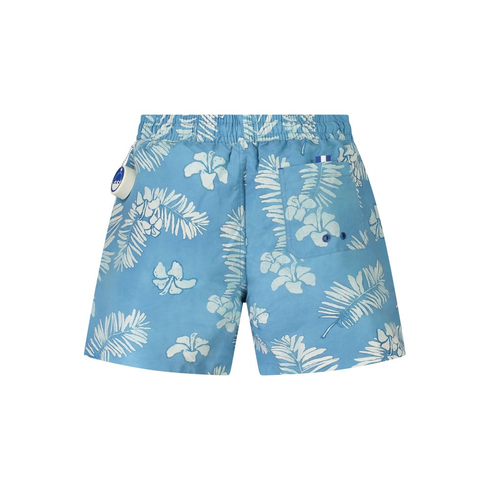 North Sails Blue Polyester Swimwear - Stylish Swim Boxers