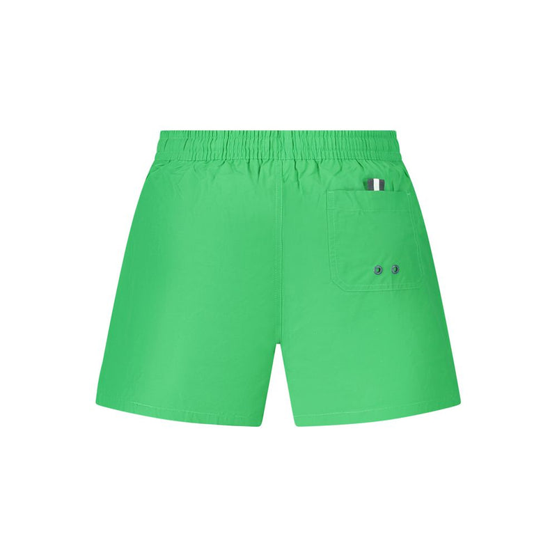North Sails Green Cotton Swimwear - Comfortable Swim Boxer