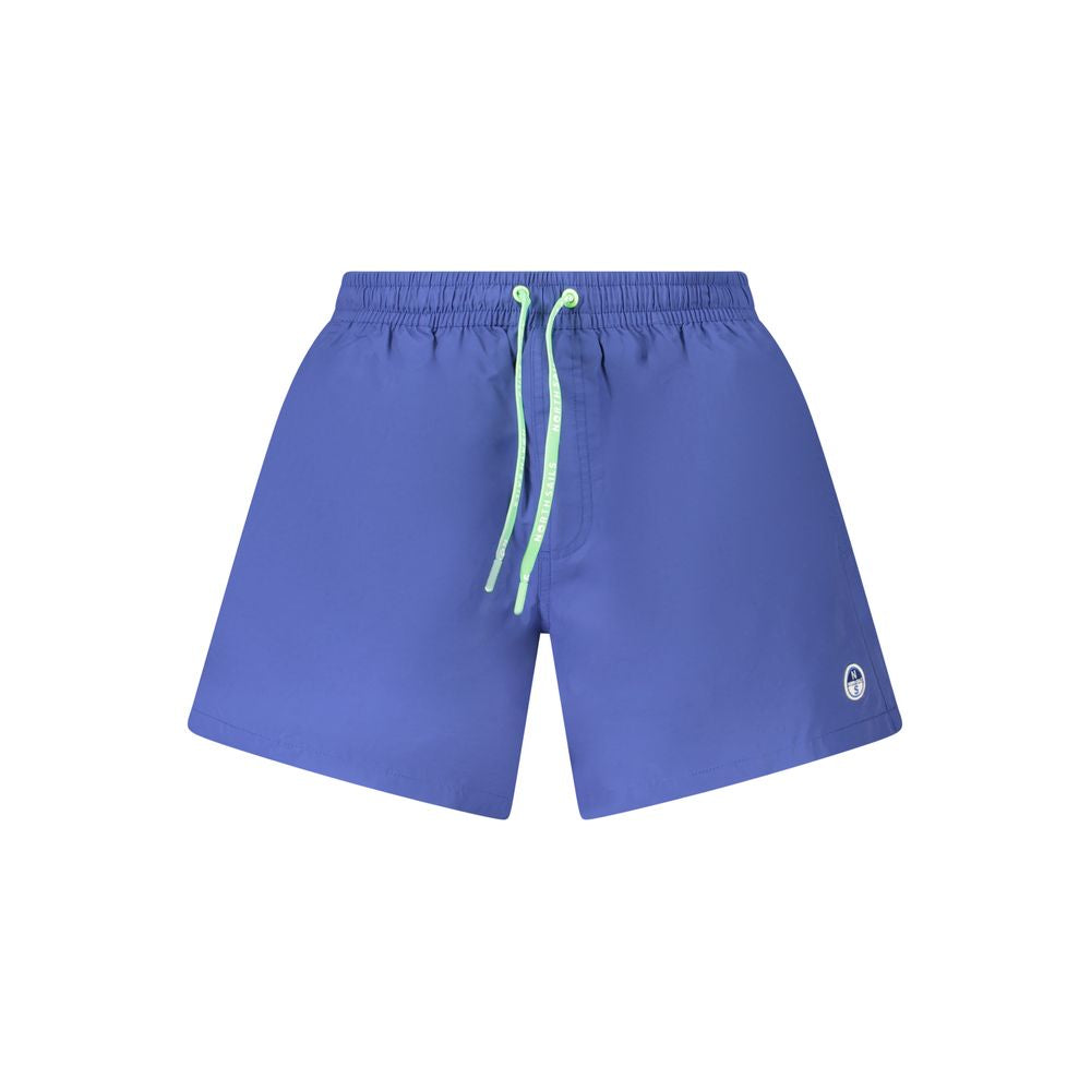 North Sails Blue Nylon Men's Swim Boxer - Stylish & Functional
