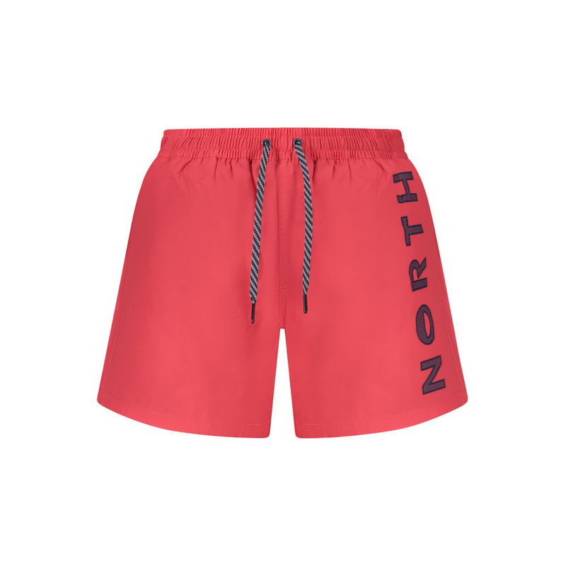 North Sails Red Cotton Swimwear - Élégant et Durable