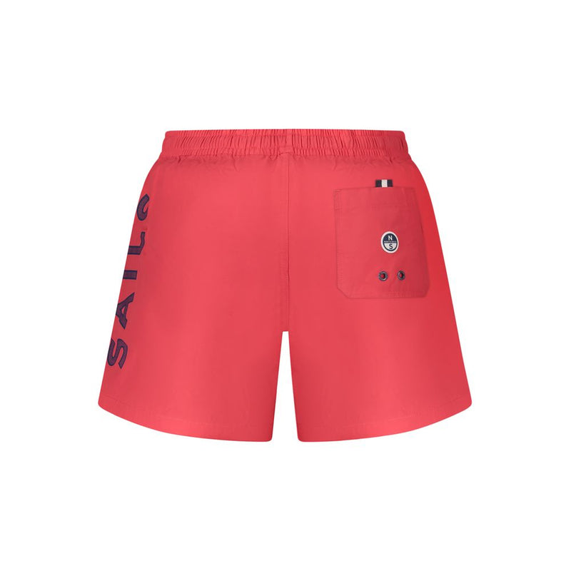 North Sails Red Cotton Swimwear - Élégant et Durable