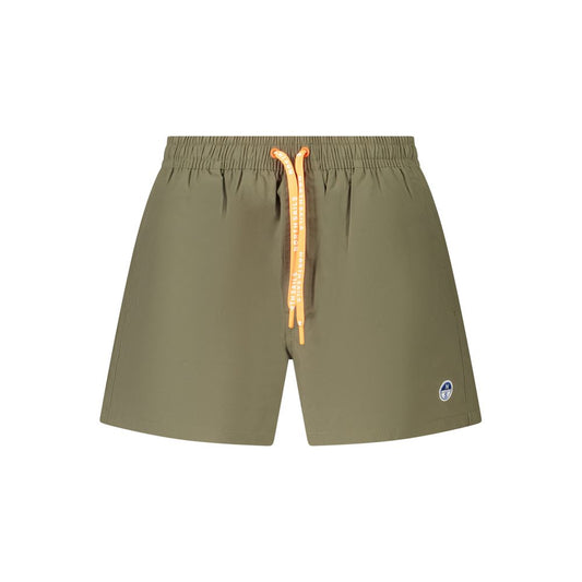 North Sails Green Cotton Swimwear for Men - Stylish & Comfortable