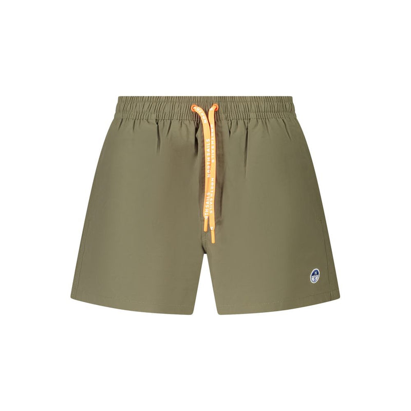 North Sails Green Cotton Swimwear for Men - Stylish & Comfortable