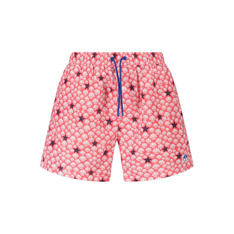 North Sails Red Polyester Swimwear for Men - Stylish and Comfortable