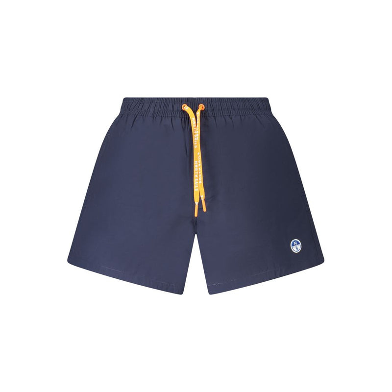 North Sails Blue Cotton Swimwear - Stylish and Functional