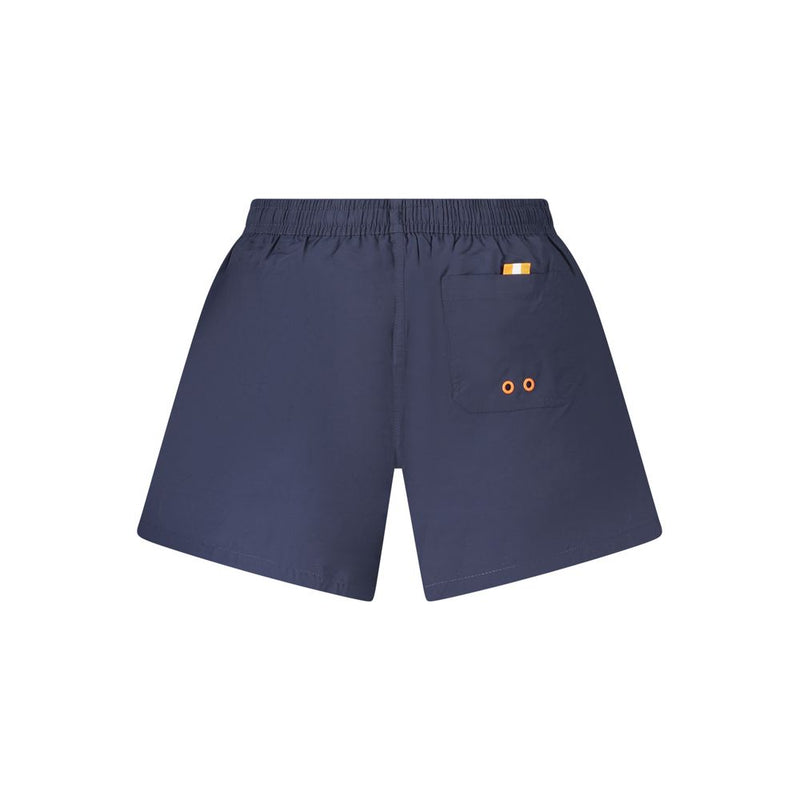 North Sails Blue Cotton Swimwear - Stylish and Functional