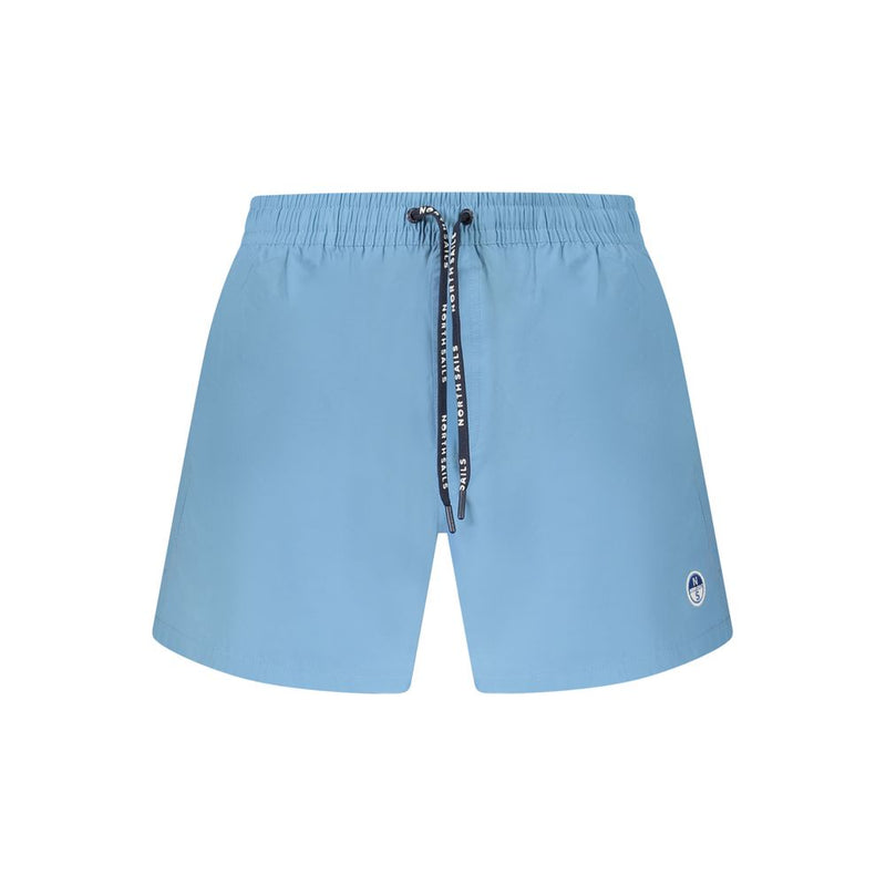 North Sails Blue Cotton Swimwear - Comfortable and Stylish