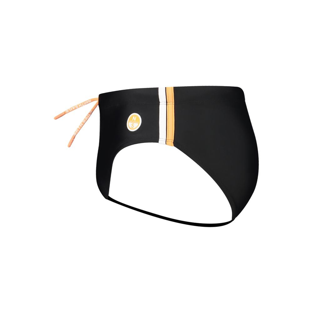 North Sails Black Elastane Swimwear for Men - Comfortable & Stylish