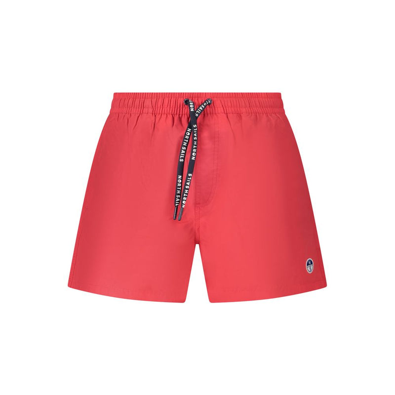 North Sails Red Cotton Swimwear - Écologique et Stylé
