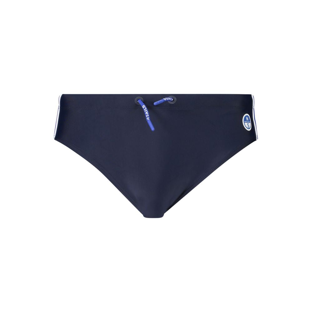 North Sails Blue Elastane Swimwear for Men - Stylish & Comfortable
