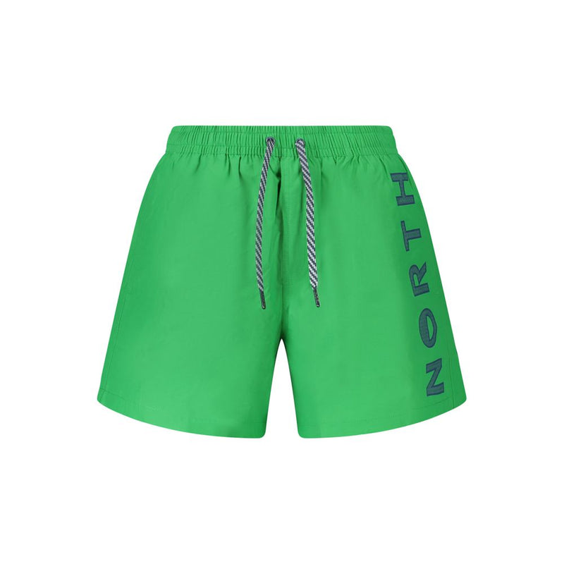 North Sails Green Cotton Swimwear - Stylish and Functional
