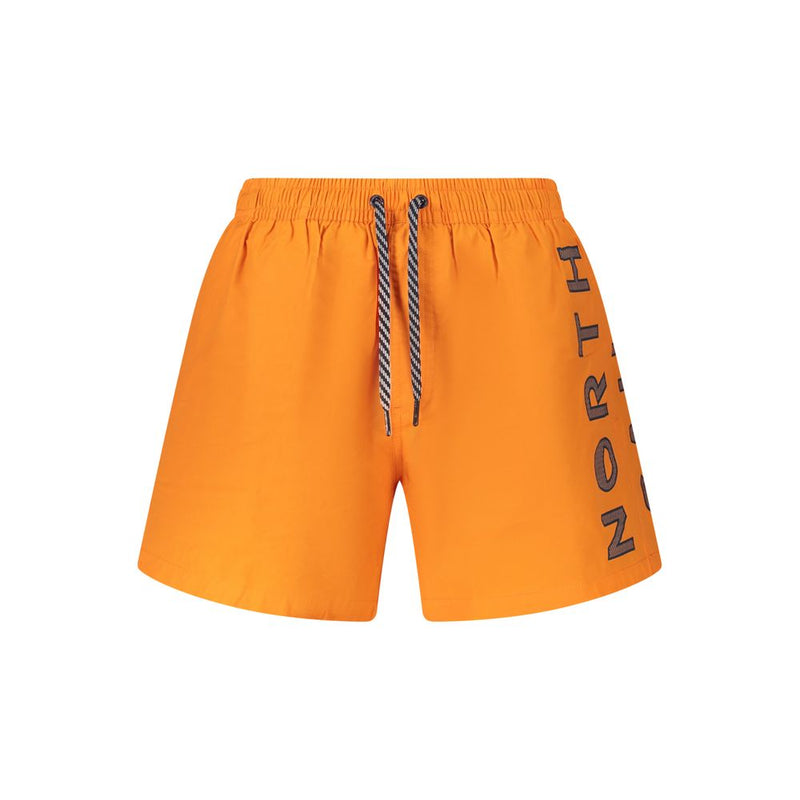 North Sails Orange Cotton Swimwear for Men - Confort et Style