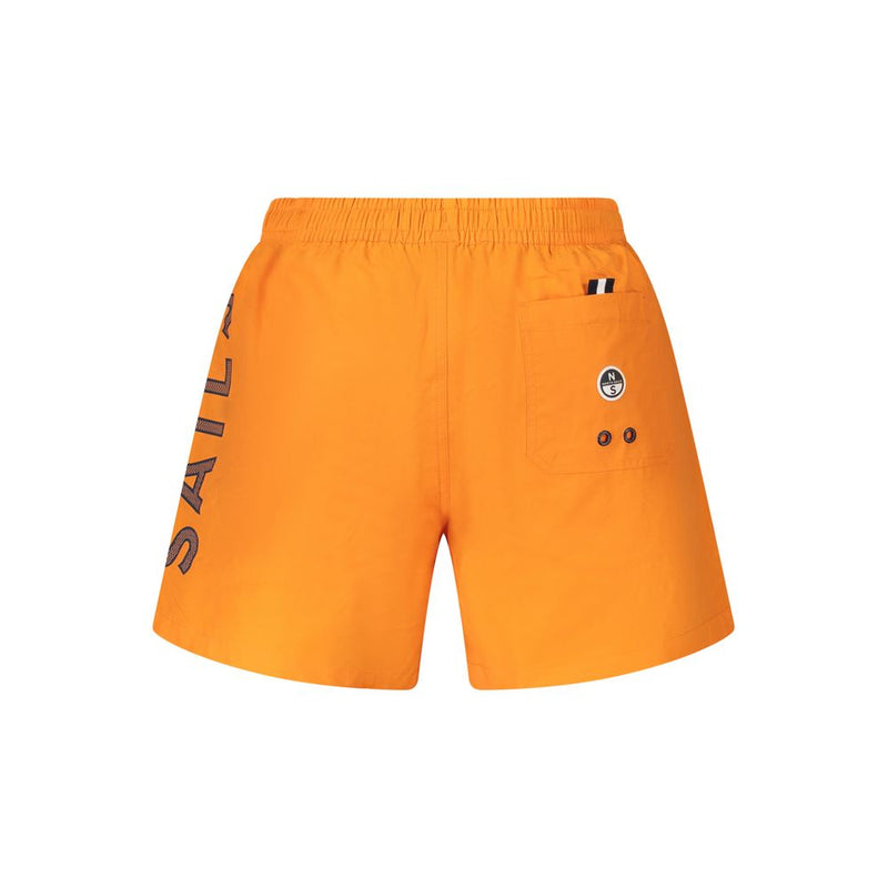 North Sails Orange Cotton Swimwear for Men - Confort et Style
