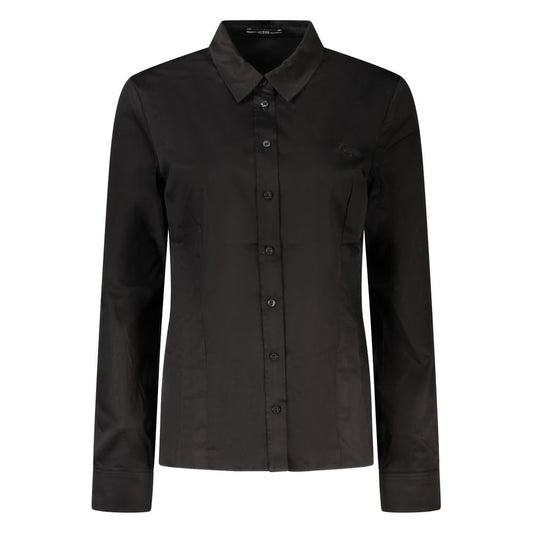 Chemise en Coton Noire Guess Jeans