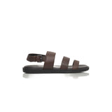 Cerruti 1881 Sandales en Cuir Brun pour Homme - Luxe Été