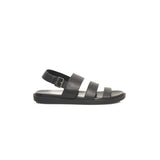 Cerruti 1881 Sandales en Cuir Noir pour Homme - Élégance Estivale