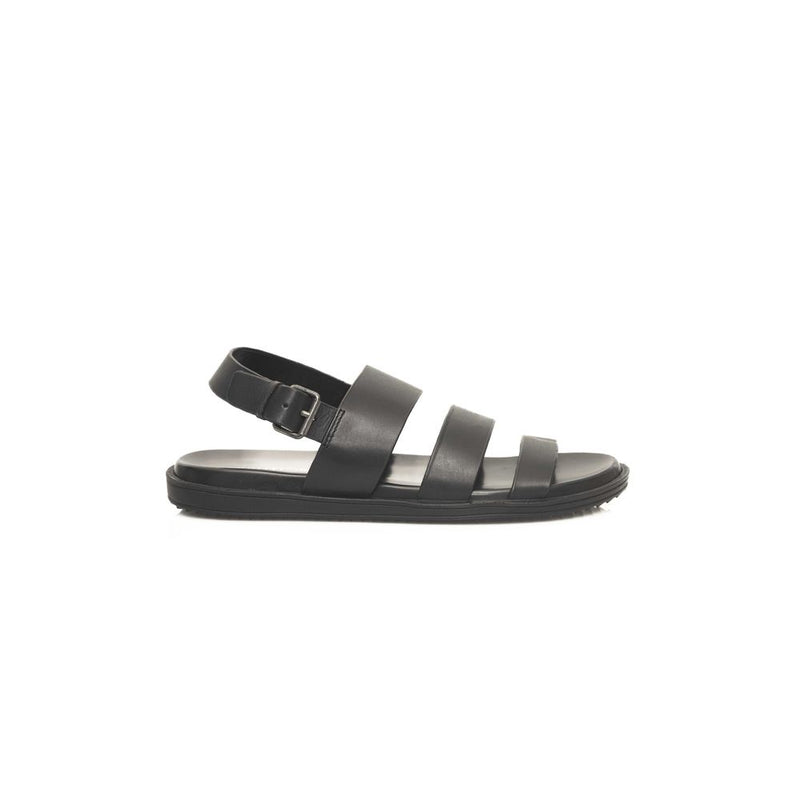 Cerruti 1881 Sandales en Cuir Noir pour Homme - Élégance Estivale