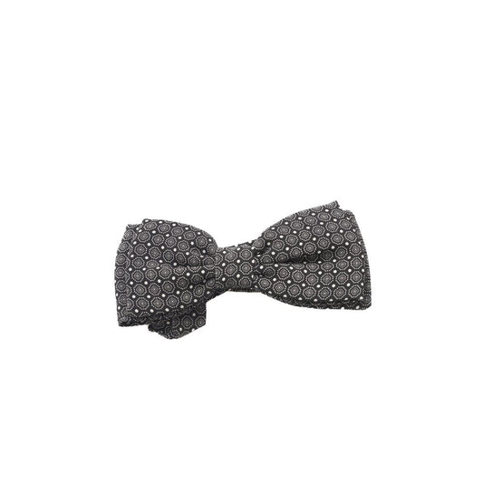 Trussardi Zwarte Zijden Bowtie (Unisex)