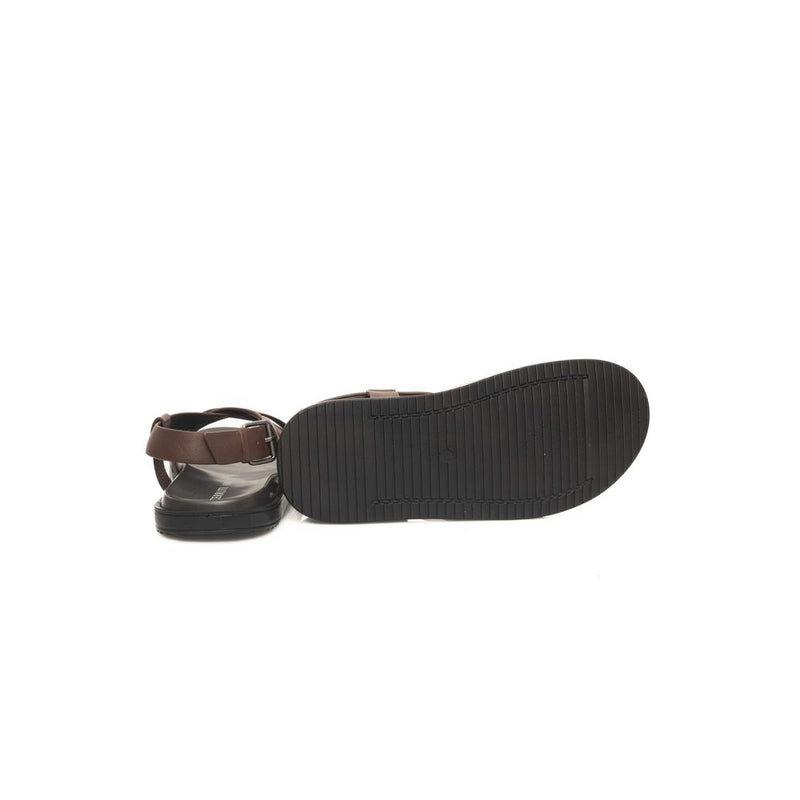 Cerruti 1881 Sandales en Cuir Marron pour Homme - Chaussures de Luxe