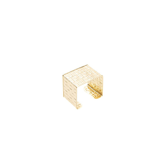 Trussardi gouden metalen damesarmband