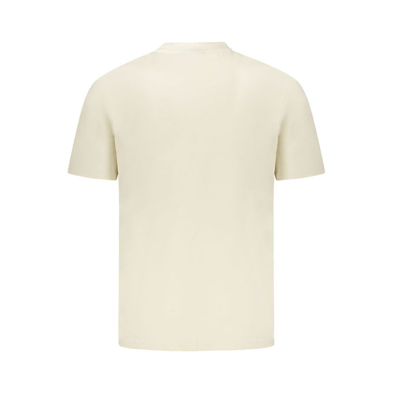 Napapijri Beige Katoenen Heren T-Shirt