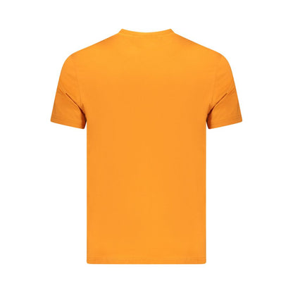 T-shirt homme en coton orange Napapijri