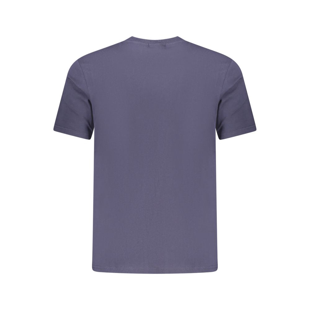 T-shirt Napapijri Bleu en Coton pour Hommes