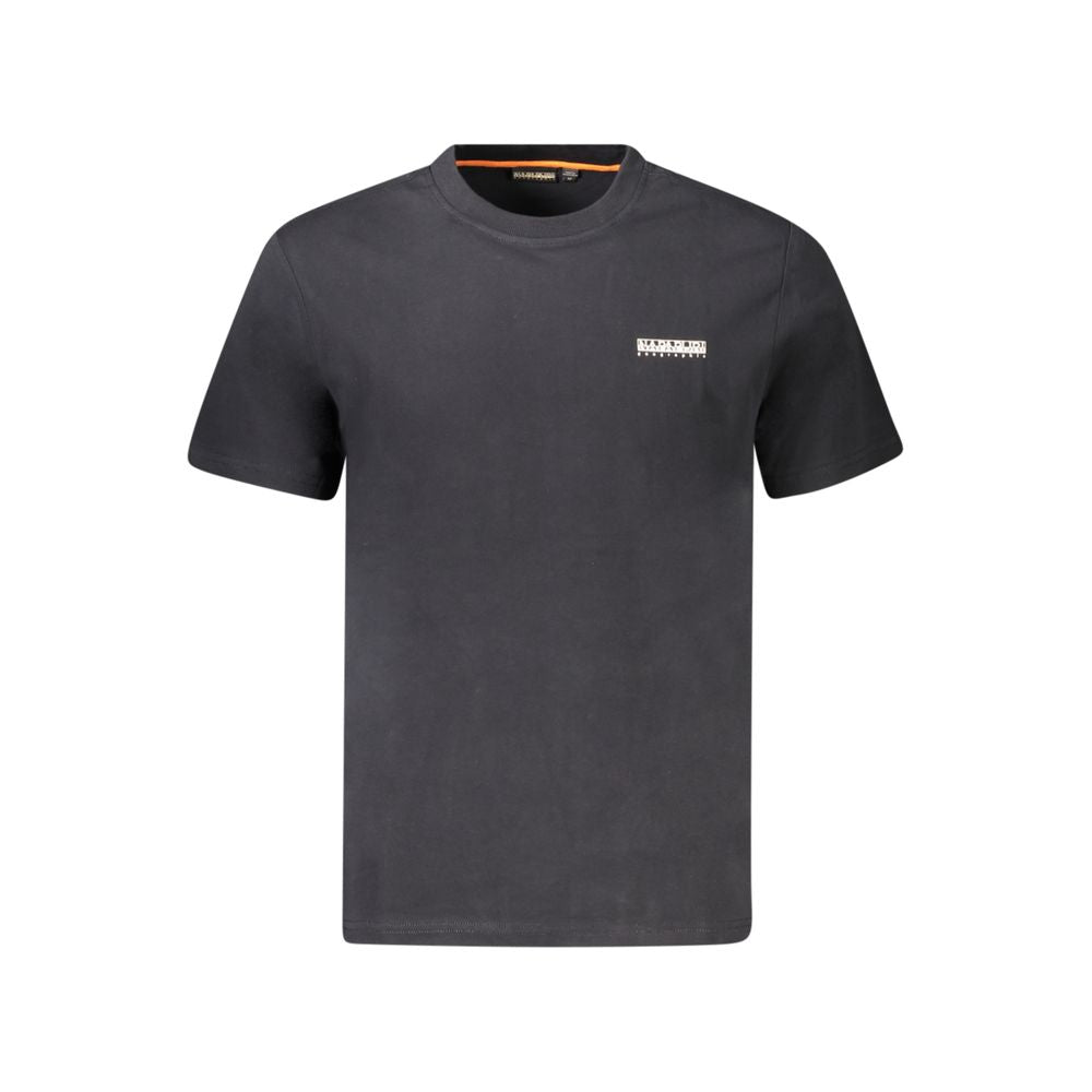 T-Shirt Napapijri Noir en Coton pour Homme