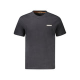 T-Shirt Napapijri Noir en Coton pour Homme