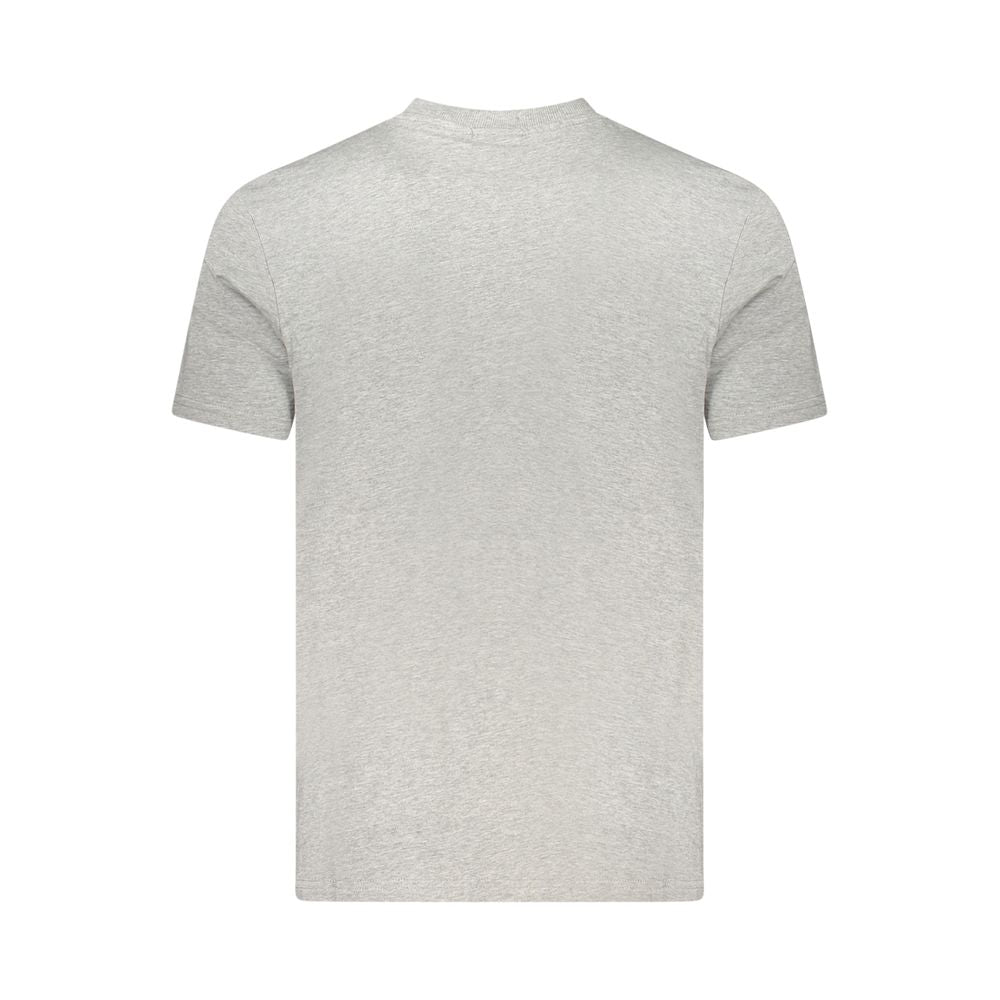 T-Shirt Napapijri en Coton Gris pour Hommes