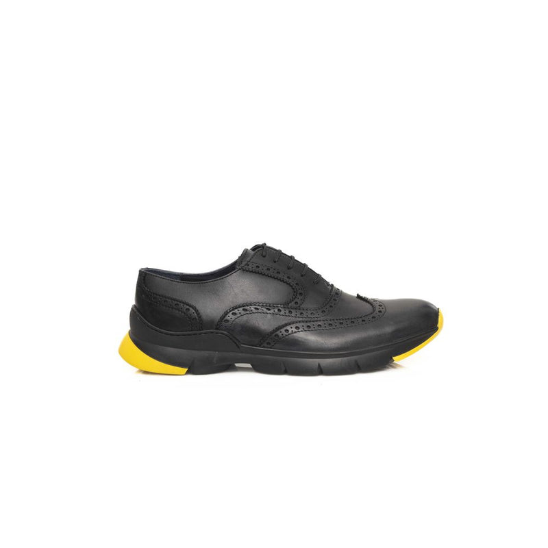 Cerruti 1881 Chaussures Oxford en Cuir de Vachette Grises pour Hommes
