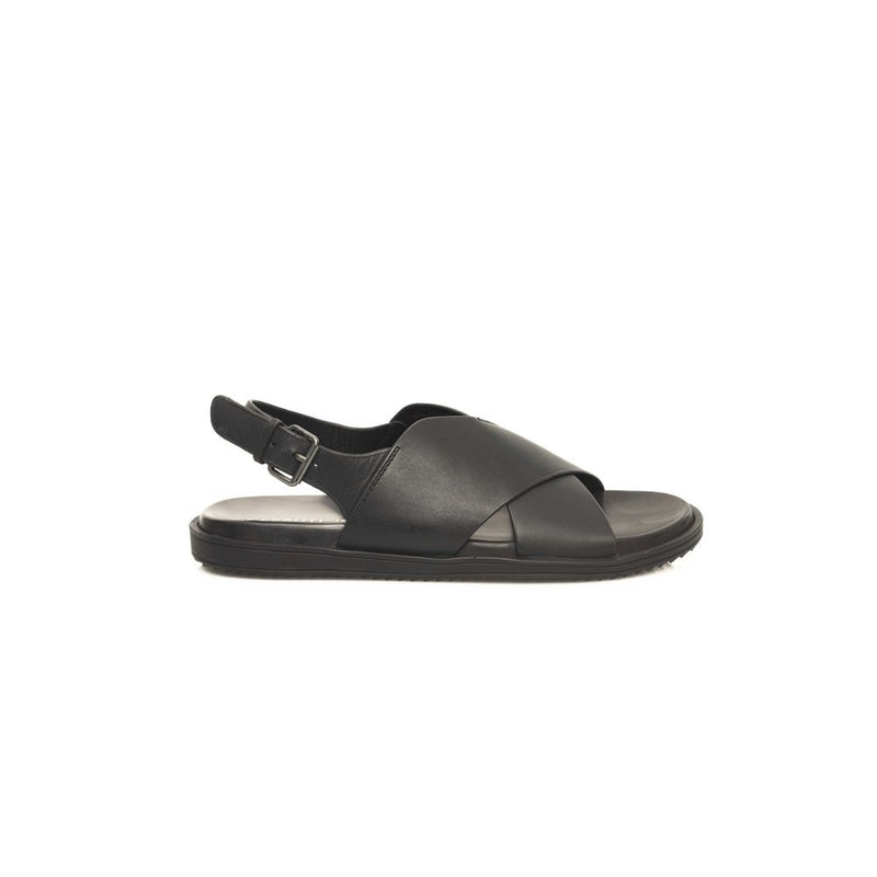 Cerruti 1881 Sandales en Cuir Noir pour Homme - Élégance et Confort