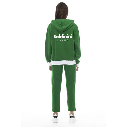 Baldinini Trend Groene Katoenen Dames Trui