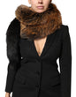 Dolce &amp; Gabbana Bruine Rode Vosvacht Cashmere Nekwarmer Sjaal